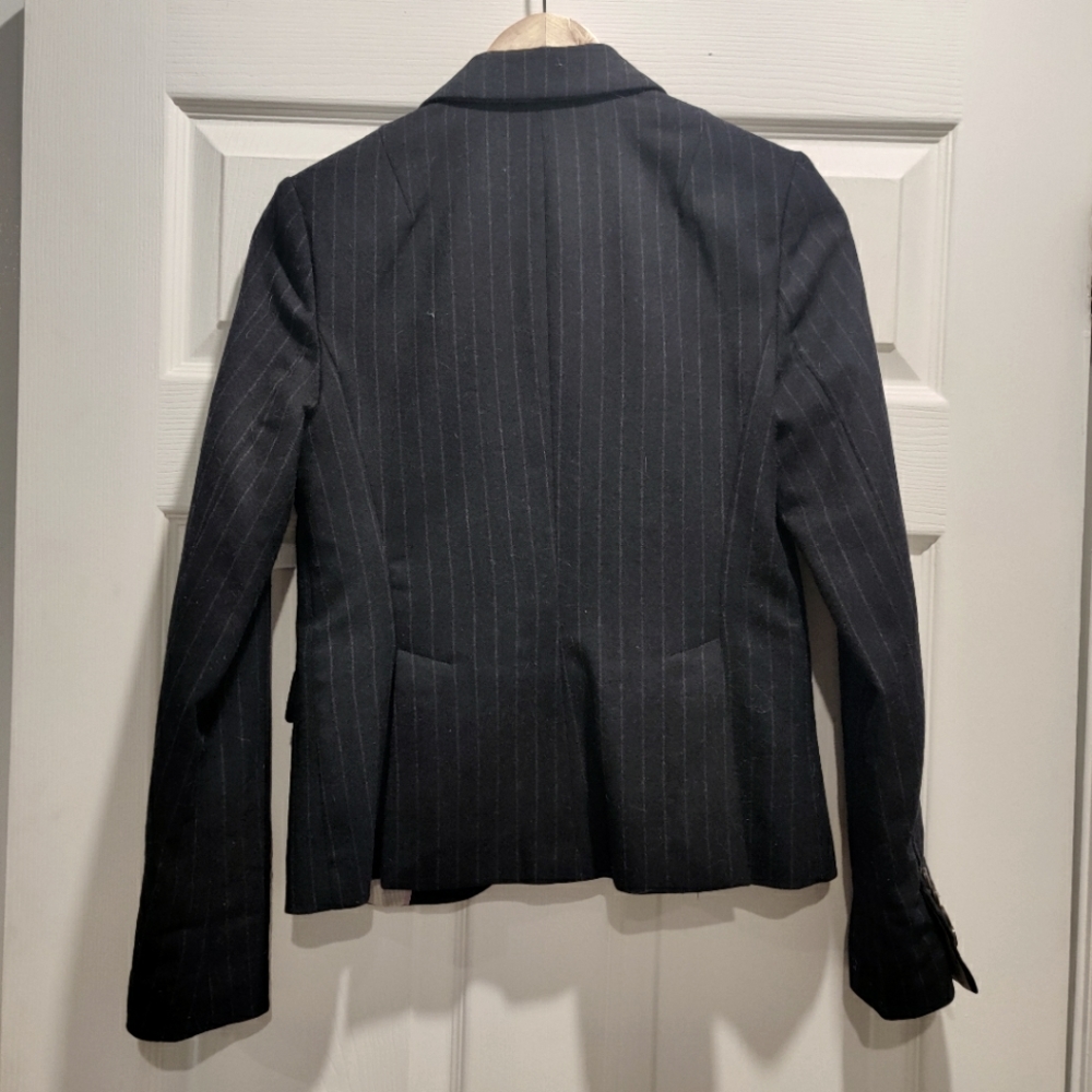Banana Republic striped womens blazer - size 2 - Picture 7 of 9